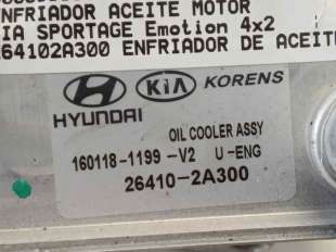 Recambio de enfriador aceite motor para kia sportage 2010-2016 emotion 4x2 referencia OEM IAM 264102A300 31159 1601181199V2 2
