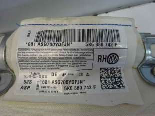 Recambio de airbag cortina delantero derecho para volkswagen golf vi (5k1) 2008-2012 advance bluemotion referencia OEM IAM 5K688 2