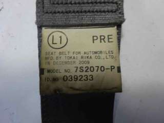 Recambio de cinturon seguridad delantero izquierdo para toyota prius+ 2012- eco referencia OEM IAM 7S2070P  