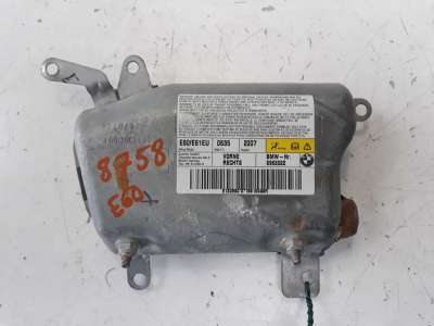 Recambio de airbag lateral derecho para bmw serie 5 berlina (e60) 2003-2010 520d referencia OEM IAM 6963022  