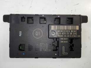 Recambio de modulo electronico para mercedes-benz clase clc (cl203) clc 2008-2011 220 cdi (la) (203.708) referencia OEM IAM 2038
