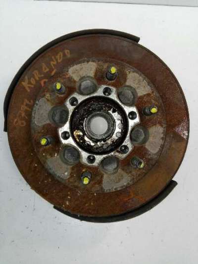 Recambio de mangueta delantera izquierda para ssangyong korando 2003-2006 2.9 turbodiesel cat referencia OEM IAM   