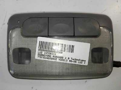 Recambio de luz interior para ssangyong korando 2003-2006 2.9 turbodiesel cat referencia OEM IAM 7767034000ACE  
