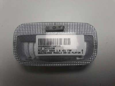 Recambio de luz interior para peugeot 5008 2009-2017 1.6 hdi fap referencia OEM IAM 9682063980  