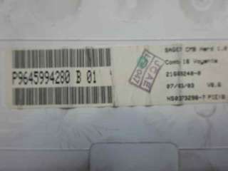 Recambio de cuadro instrumentos para citroën c3 1995-2010 1.4 sx plus referencia OEM IAM 9645994280B01 216692400 