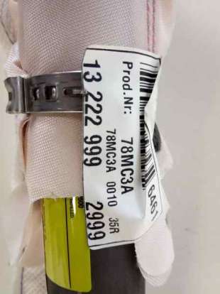 Recambio de airbag cortina delantero derecho para opel insignia berlina 2008-2017 cosmo referencia OEM IAM 13222999   2