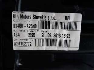 Recambio de elevalunas trasero derecho para kia cee´d 2012-2018 drive referencia OEM IAM 83480A2340   2