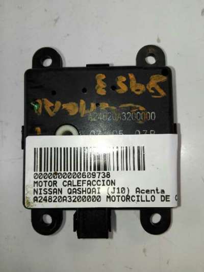 Recambio de motor calefaccion para nissan qashqai (j10) 2007-2014 acenta referencia OEM IAM A24820A3200000  