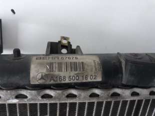 Recambio de radiador agua para mercedes-benz clase a (w168) 1997-2004 170 cdi (168.009) referencia OEM IAM 1685001602 50446  2