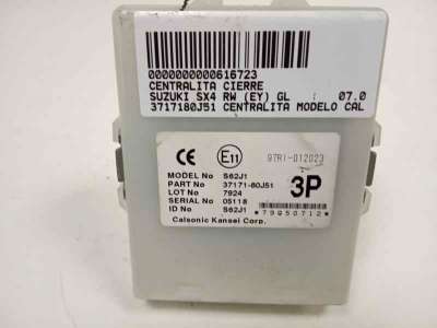 Recambio de centralita cierre para suzuki sx4 rw (ey) 2006-2014 gl referencia OEM IAM 3717180J51  