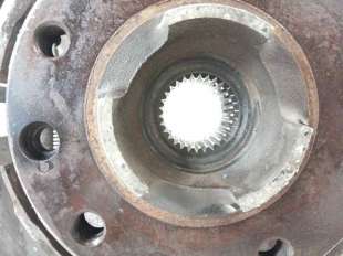 Recambio de mangueta trasera derecha para porsche cayenne (typ 9pa) 2002-2007 s referencia OEM IAM 7L0505736B   2