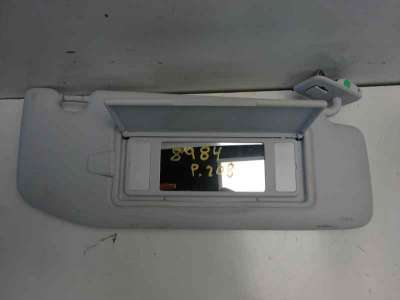 Recambio de parasol derecho para peugeot 208 2012-2019 allure referencia OEM IAM 1619396180  