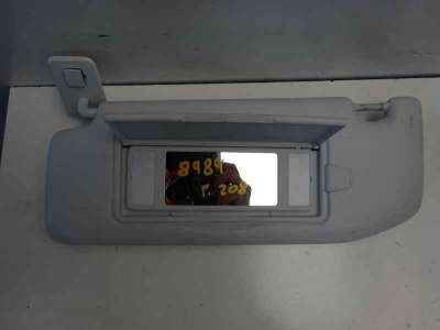 Recambio de parasol izquierdo para peugeot 208 2012-2019 allure referencia OEM IAM   