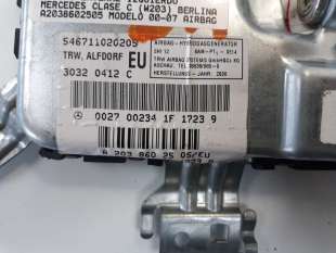 Recambio de airbag lateral izquierdo para mercedes-benz clase c (w203) berlina 2000-2007 200 cdi (203.004) referencia OEM IAM A2 2