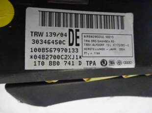 Recambio de airbag cortina delantero izquierdo para volkswagen touran (1t1) 2003-2006 conceptline referencia OEM IAM 1T0880741D  2