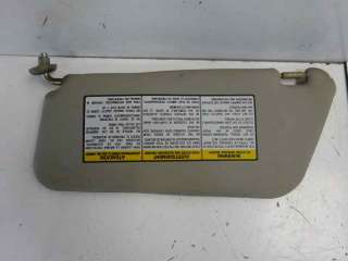 Recambio de parasol derecho para daewoo matiz 1997-2004 0.8 cat referencia OEM IAM PARASOL  