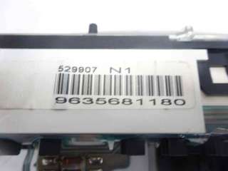 Recambio de cuadro instrumentos para citroën berlingo 1996-2002 1.9 600 d furg. referencia OEM IAM 9635681180  