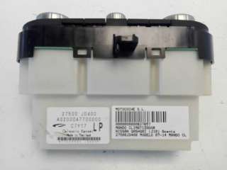 Recambio de mando climatizador para nissan qashqai (j10) 2007-2014 acenta referencia OEM IAM 27500JD400  