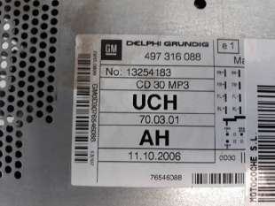 Recambio de sistema audio / radio cd para opel corsa d 2006-2015 1.3 16v cdti cat (z 13 dth / l4i) referencia OEM IAM 497316088  2