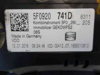 Recambio de cuadro instrumentos para seat leon (5f1) 2012- fr referencia OEM IAM 5F0920741D  