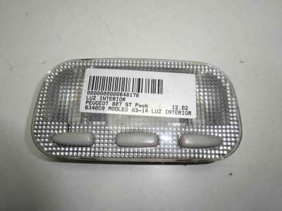 Recambio de luz interior para peugeot 807 2002-2010 st pack referencia OEM IAM 6340G9  