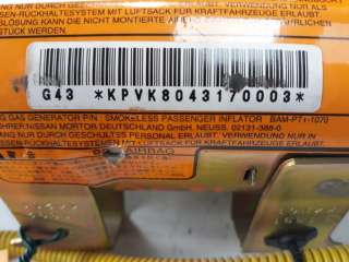 Recambio de airbag delantero derecho para nissan pick-up (d22) 1998- cabina doble challenge 4x4 referencia OEM IAM KPVK804317000