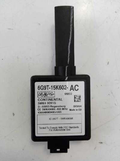 Recambio de antena para land rover freelander (lr2) 2007-2014 2.2 td4 cat referencia OEM IAM 6G9T15K602AC 5WK49091G 