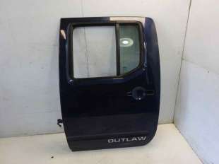 Recambio de puerta trasera izquierda para nissan navara pick-up (d40m) 2005- doble cab se 4x4 referencia OEM IAM 82101EB30J  