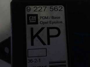 Recambio de modulo confort para opel vectra c berlina 2002-2005 club referencia OEM IAM 9227562 5WK46002  2