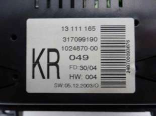 Recambio de pantalla multifuncion para opel astra h ber. 2006-2010 enjoy referencia OEM IAM 13111165   2