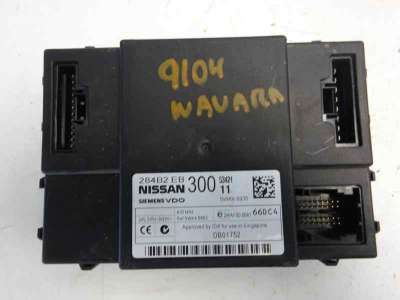 Recambio de modulo electronico para nissan navara pick-up (d40m) 2005- doble cab se 4x4 referencia OEM IAM 284B2EB300  