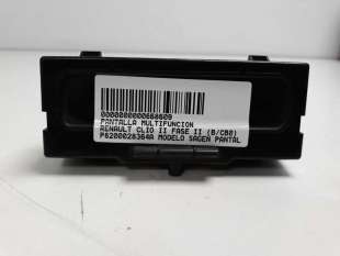 Recambio de pantalla multifuncion para renault clio ii fase ii (b/cb0) 2001-2013 alize referencia OEM IAM P8200028364A  