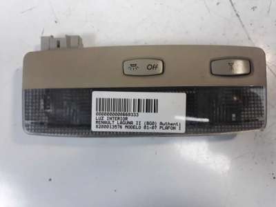 Recambio de luz interior para renault laguna ii (bg0) 2001-2007 authentique referencia OEM IAM 8200013576  