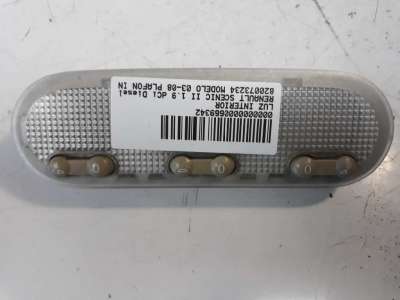 Recambio de luz interior para renault scenic ii 2003-2009 1.9 dci diesel referencia OEM IAM 820073234  