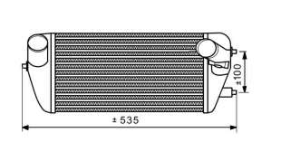 Recambio de intercooler para kia carnival 2006-2012 2.9 crdi vgt active referencia OEM IAM 281904X90X 3930094400 9490930502