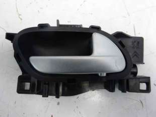 Recambio de maneta interior trasera derecha para peugeot 207 2006-2012 sport referencia OEM IAM 96802455VV  