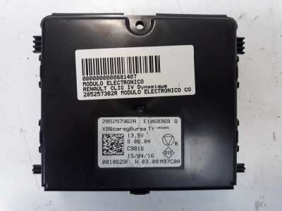 Recambio de modulo electronico para renault clio iv 2012- dynamique referencia OEM IAM 285257362R  