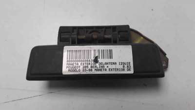 Recambio de maneta exterior delantera izquierda para peugeot 205 berlina 1983-1998 referencia OEM IAM   