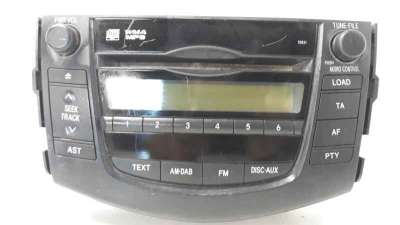 Recambio de sistema audio / radio cd para toyota rav 4 (a3) 2005-2013 executive referencia OEM IAM 8612042280  