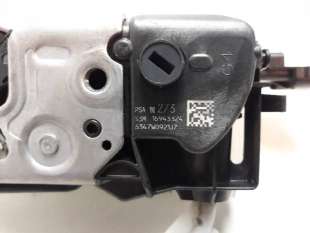 Recambio de cerradura puerta delantera izquierda para citroën c-elysée 2012- feel referencia OEM IAM 9819027380   2