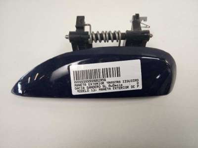 Recambio de maneta exterior trasera izquierda para dacia sandero 2012- sl audacia referencia OEM IAM   