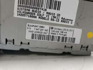 Recambio de sistema audio / radio cd para volkswagen golf vi (5k1) 2008-2012 advance referencia OEM IAM 1K0057186AA 815764720136