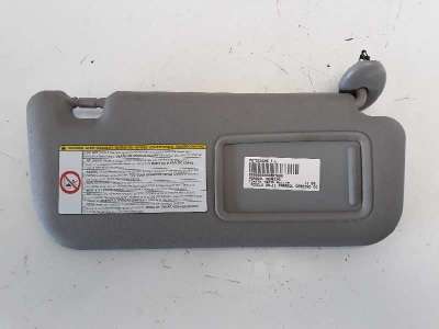 Recambio de parasol derecho para toyota yaris 2008-2011 active referencia OEM IAM   