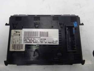 Recambio de pantalla multifuncion para opel astra gtc 2004-2008 sport referencia OEM IAM 317099190 102487100  2