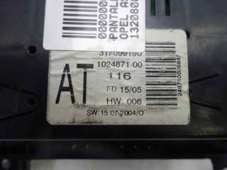 Recambio de pantalla multifuncion para opel astra gtc 2004-2008 sport referencia OEM IAM 317099190 102487100 
