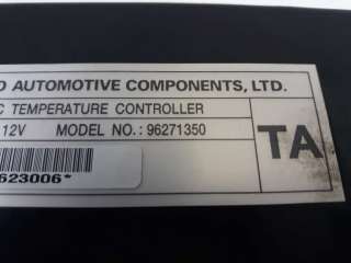 Recambio de mando climatizador para daewoo nubira berlina 1997-2004 2.0 cat referencia OEM IAM 96271350  