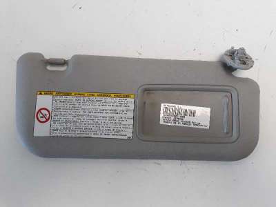 Recambio de parasol derecho para toyota urban cruiser 2009-2011 active referencia OEM IAM   