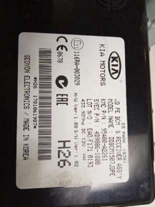 Recambio de modulo electronico para kia cee´d 2012-2018 drive referencia OEM IAM 95400A2261   2