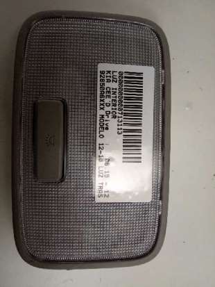 Recambio de luz interior para kia cee´d 2012-2018 drive referencia OEM IAM 92850A6XXX  