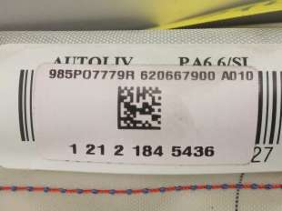 Recambio de airbag cortina delantero derecho para renault megane iii berlina 5 p 2008-2016 dynamique referencia OEM IAM 985P0777 2